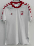 2025-26 LIV White Casual Edition Fans Training shirts (红边)