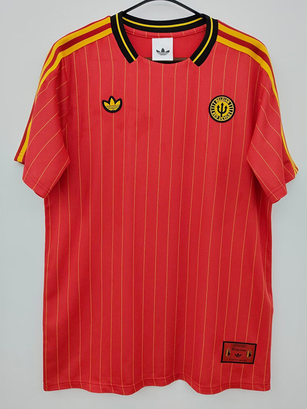 2026-27 Belgium Red Casual Edition Fans Training shirts