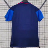 2026-27 Colombia Royal blue Polo Short Sleeve (半拉链)