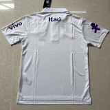2025-26 Brazil White Polo Short Sleeve