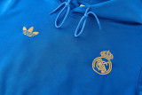 2026-27 RMA Fancy blue Hoodie Tracksuit (卫衣套装)