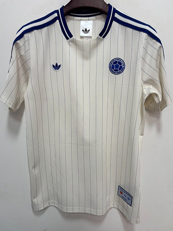 2026-27 Colombia White Casual Edition Fans Training shirts