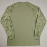 2025-26 Palestina FC Light Green Long Sleeve Training shirts (阿拉伯文)(长袖)