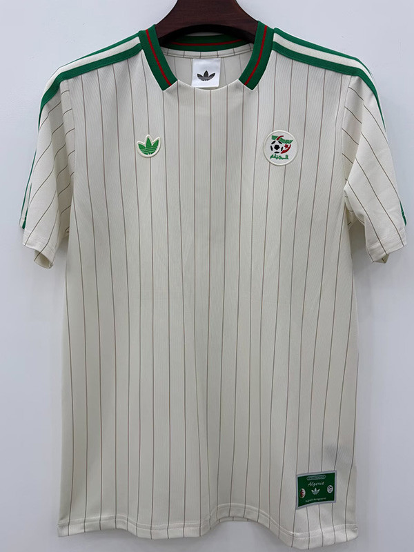 2026-27 Algeria White Casual Edition Fans Training shirts