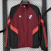 2026-27 River Plate Jujube Red Windbreaker