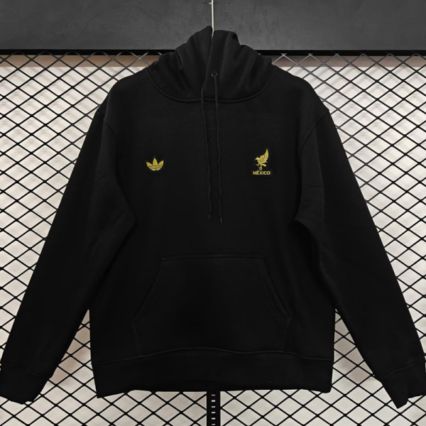 2026-27 Mexico Black Hoody 黑色(加绒)
