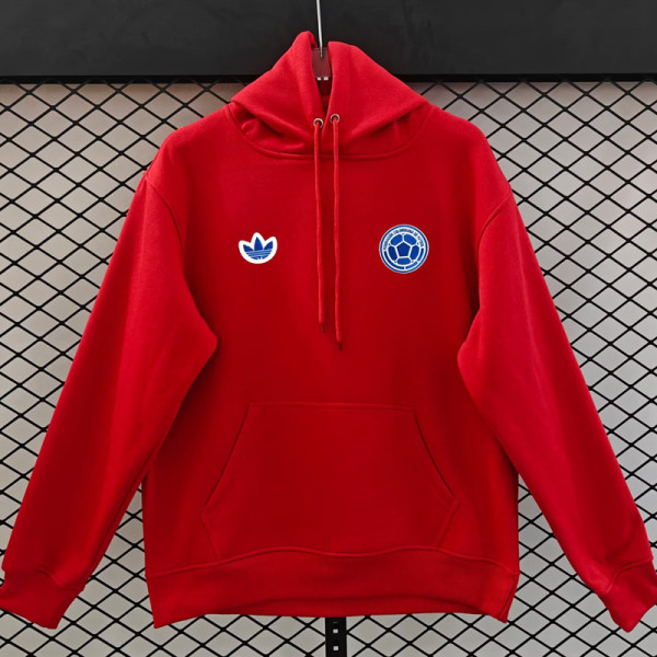 2026-27 Colombia Red Hoody 红色(蓝标加绒)