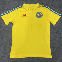 2026-27 Club America Yellow Polo Short Sleeve