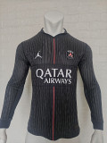 2025-26 PSG Jordan Fourth Long Sleeve Player Version Soccer Jersey (长袖球员)