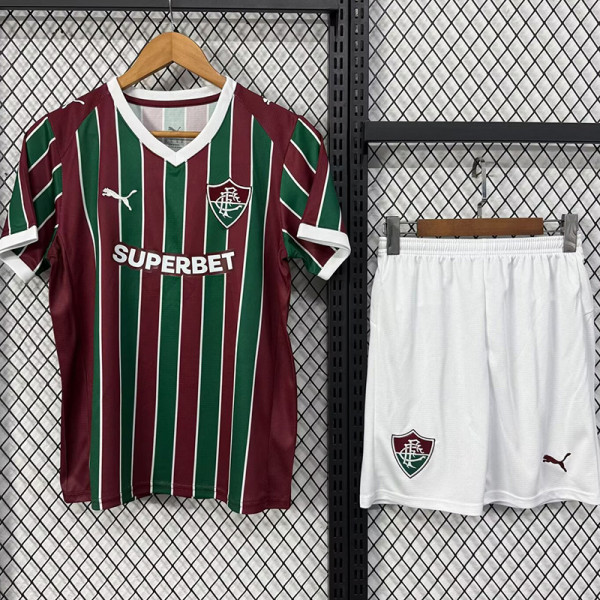 2026-27 Fluminense Home Kids Soccer Jersey