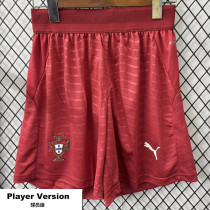 2026-27 Portugal Home Player Version Shorts Pants(球员短裤)