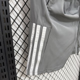 D335 AD Gray Casual Short Pants