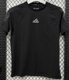 T3388 AD Black High Quality Casual T-Shirt