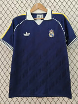 2025-26 RMA Royal blue Casual Edition Fans Training Shirts (有领)宝蓝