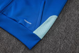 2026-27 Cruzeiro Fancy blue Jacket Tracksuit # A26013