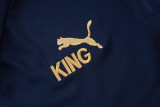 2025-26 Marseille Royal blue Kids Half Pull Tracksuit #E25237(童装)(半拉链)