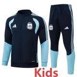 2026-27 Argentina Royal blue Kids Jacket Tracksuit #E26010(童装)