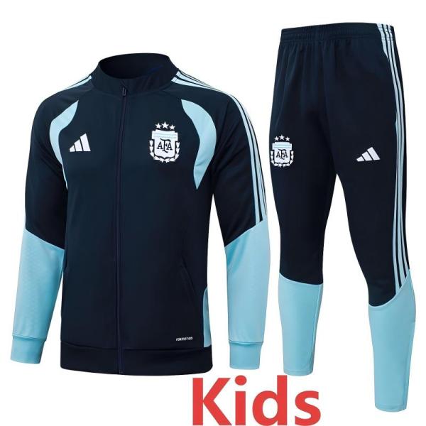 2026-27 Argentina Royal blue Kids Jacket Tracksuit #E26010(童装)