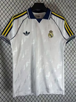 2025-26 RMA White Casual Edition Fans Training Shirts (有领)
