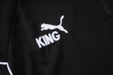 2025-26 Man City Black Kids Half Pull Tracksuit #E25238(童装)(半拉链)