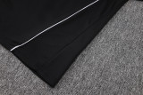 2025-26 Man City Black Kids Half Pull Tracksuit #E25238(童装)(半拉链)