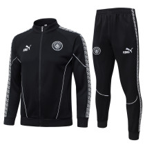 2025-26 Man City Black Jacket Tracksuit #A25122