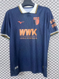 2025-26 Augsburg FC Navy blue Special Edition Fans Soccer Jersey