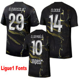 2025-26 PSG Jordan Night Edition Player Version Soccer jersey