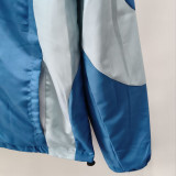 2025-26 Monterrey White & Blue Double Sided Windbreaker (双面风衣)