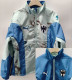 2025-26 Monterrey White & Blue Double Sided Windbreaker (双面风衣)
