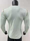 2026-27 France Away Long Sleeve Player Version Soccer Jersey (长袖球员)