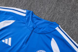2026-27 Cruzeiro Fancy blue Half Pull Tracksuit #B26011(半拉链)