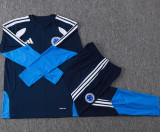 2026-27 Cruzeiro Royal blue Half Pull Tracksuit #B26010(半拉链)