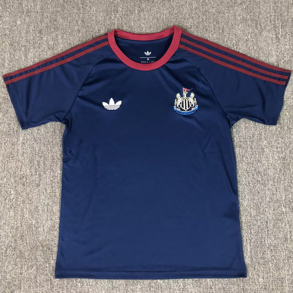 2025-26 Newcastle Royal blue Casual Edition Fans Training shirts