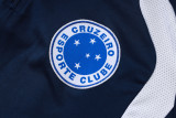 2026-27 Cruzeiro Royal blue Half Pull Tracksuit #B26010(半拉链)