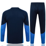 2026-27 Cruzeiro Royal blue Half Pull Tracksuit #B26010(半拉链)