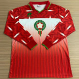 1994-95 Morocco Home Long Sleeve Retro Soccer Jersey (长袖)