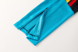 2026-27 Spain Royal blue Half Pull Tracksuit #01(半拉链)