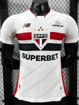 2026-27 Sao Paulo Home Player Version Soccer Jersey