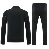 2026-27 Portugal Black Jacket Tracksuit