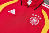 2026-27 Germany Red Short shirts and Long trousers Suit
