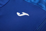 2026 JOM Fancy blue Half Pull Tracksuit #815(半拉链)