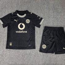 2025-26 Dortmund Rote Erde 100th Anniversary Kids Soccer Jersey