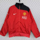 2007-2008 Man Utd Red Retro Windbreaker