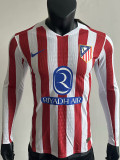 2025-26 ATM Home Long Sleeve Player Version Soccer Jersey (长袖球员)