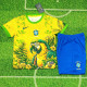 2025-26 Brazil Yellow Special Edition Kids Training