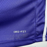 2025-26 Lakers DONCIC #77 Purple Top Quality Hot Pressing NBA Jersey (Trapeze Edition) 飞人版