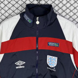 1998 England Royal blue Windbreaker