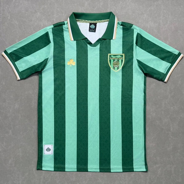 2025-26 Sunderland Green Special Edition Fans Soccer Jersey