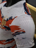 2026-27 France White Blue Special Edition Player Version Training shirts